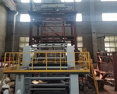 崇州Waterproof coiled material HDPE base material film blowing machine